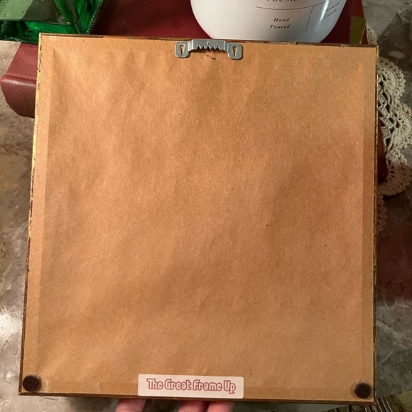 Vintage 1970 gentle julia attic shop calendar sign monticello framed read 8.5” - Picture 8 of 14